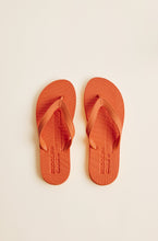 Indlæs billede til gallerivisning Rudolph Care & Sleepers | Orange Flip Flops – Wide Strap | Size 37