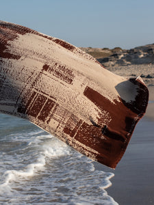 Beach Buddy Towel by Rudolph Care - Chestnut Brown