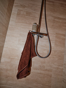 Bathroom Buddy Towel - brown