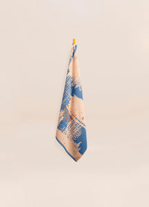 Beach Buddy Towel kit - Ocean Blue & Apricot Orange