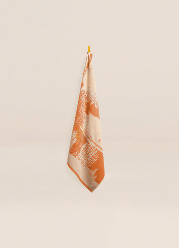 Beach Buddy Towel by Rudolph Care - Apricot orange