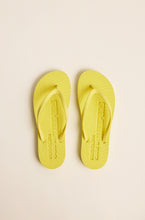 Indlæs billede til gallerivisning Rudolph Care &amp; Sleepers | Yellow Flip Flops - Slim Strap | Size 38