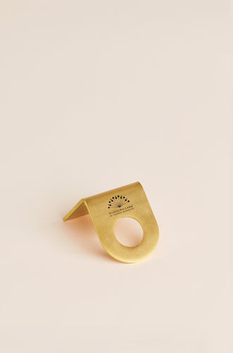 Hold Me Hanger by Rudolph Care // Brass