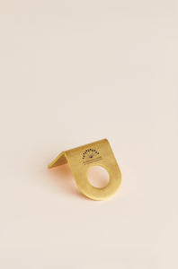 Hold Me Hanger by Rudolph Care // Brass